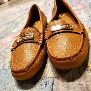 Coach Fredrica Size 7 Loafers Tan
